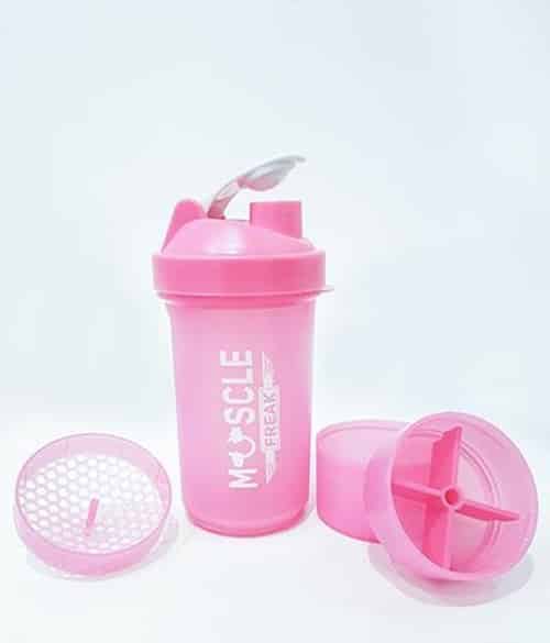 Muscle Freak Smart Shaker Tritan Pink 600ml