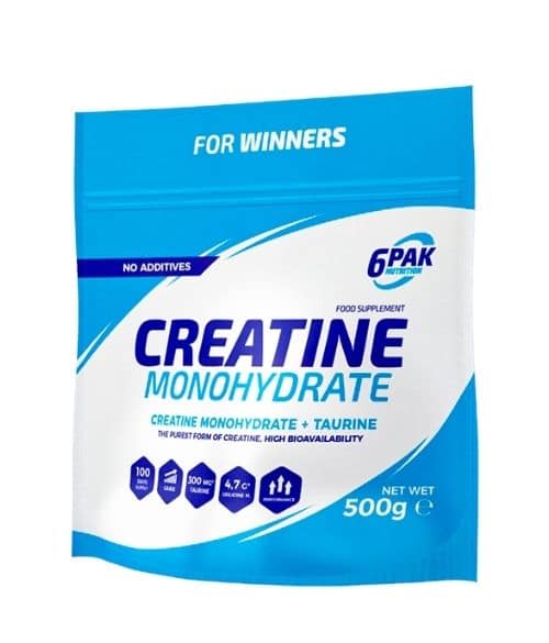 6PAK Creatine Monohydrate 500g