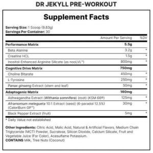 Prosupps Dr. Jekyll Stim – Free