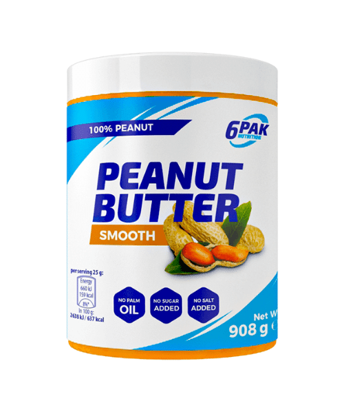 6PAK Peanut Butter Pak – 908g