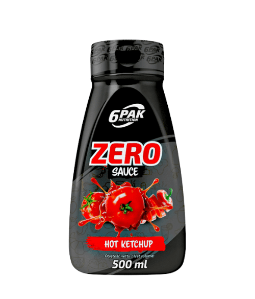 6PAK Sauce Zero Hot Ketchup – 500ml