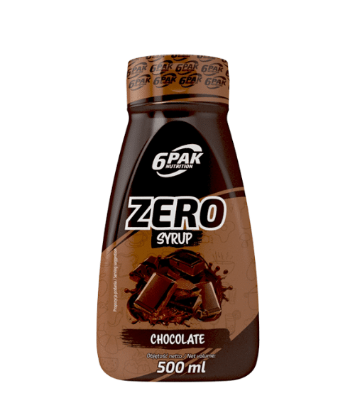 6PAK Syrup Zero Chocolate – 500ml