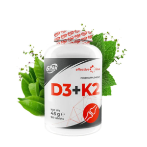 6PAK Vitamin D3 4000IU + K2 90tab