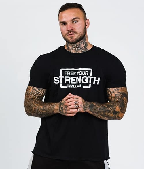 Men’s T-Shirt Free Your Strenght – GymBeam