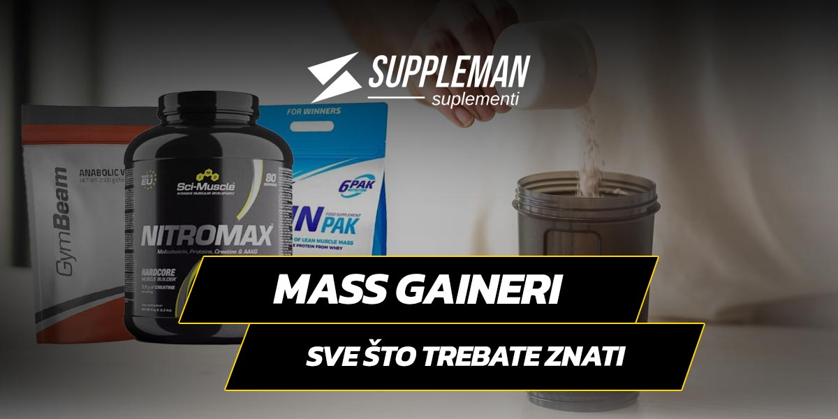 Mass gaineri: Sve što trebate znati