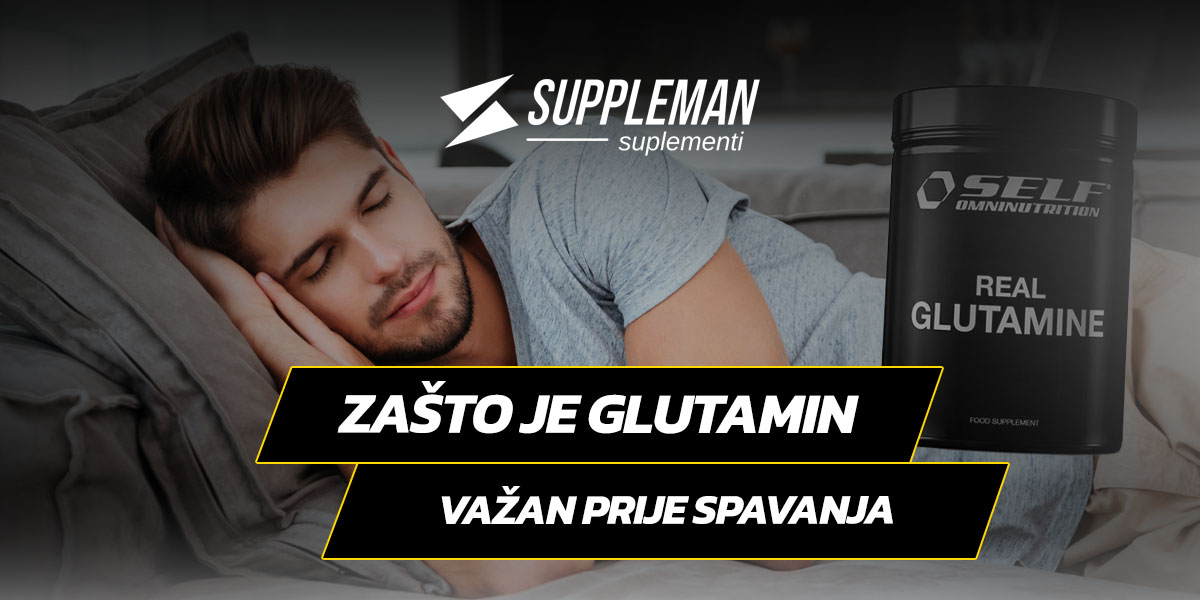 Zašto je glutamin važan prije spavanja i kako to može pomoći u oporavku mišića?