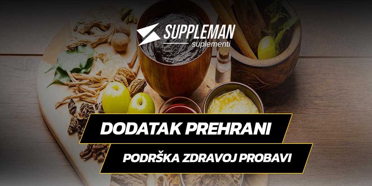 Dodatak prehrani za podršku zdravoj probavi i crijevnom mikrobiomu