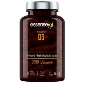 Essensey Vitamin D3 2000IU 120caps