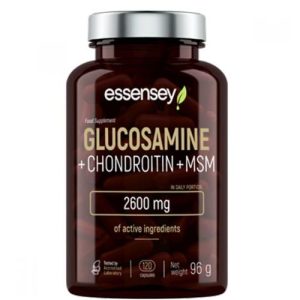 Essensey Glucosamine + Chondroitin + MSM 120caps