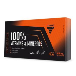 TREC 100% Vitamins and Minerals Endurance 60caps