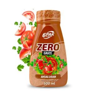 6PAK Nutrition Sauce Zero 500ml Andalusian