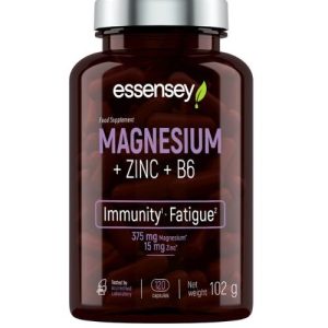 ESSENSEY Magnesium + Zinc + B6 120caps