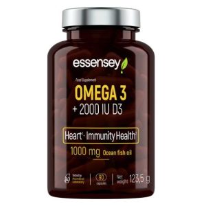 ESSENSEY Omega 3 + D3 2000IU 90caps