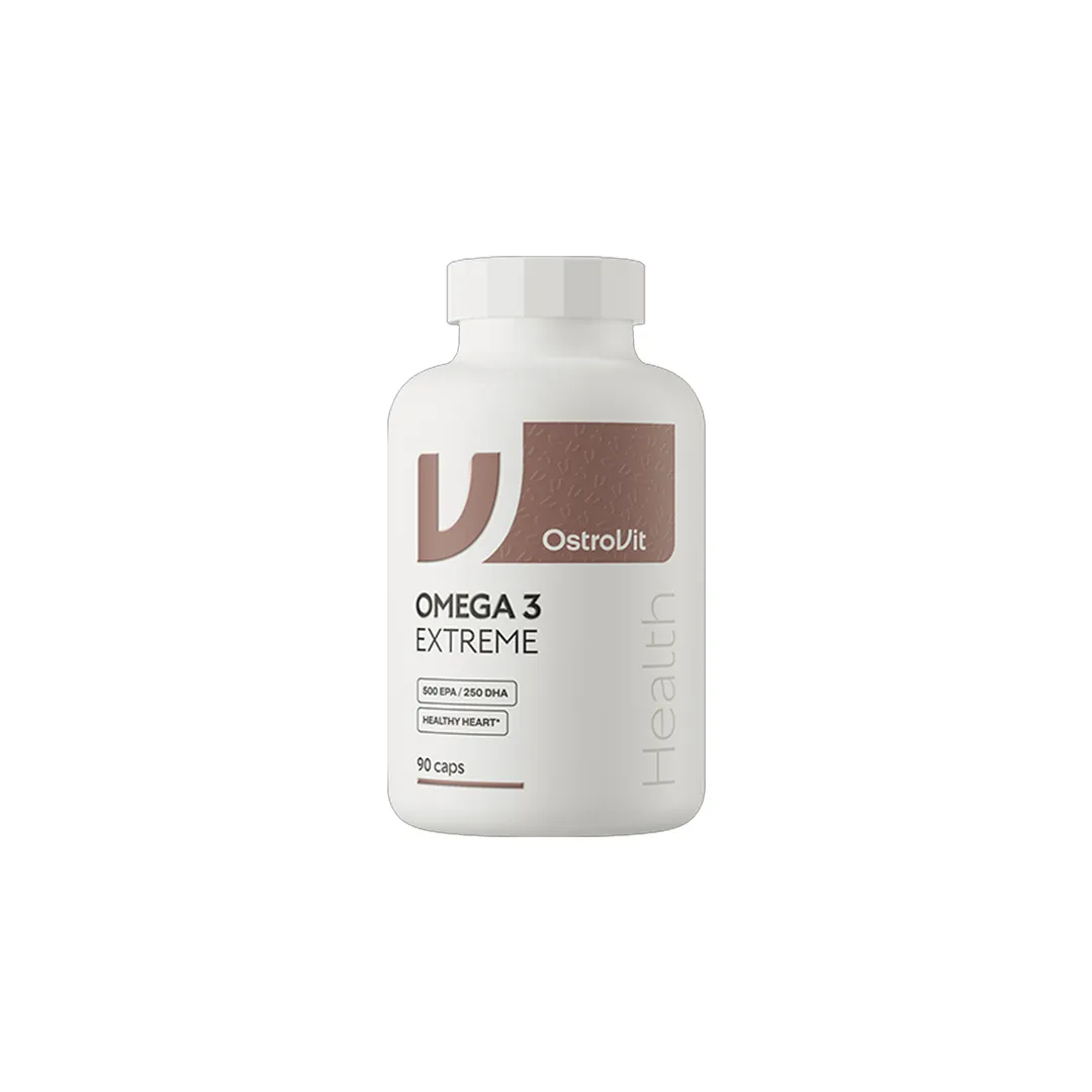8 Ostrovit Omega 3 Extreme 90caps - Image 1