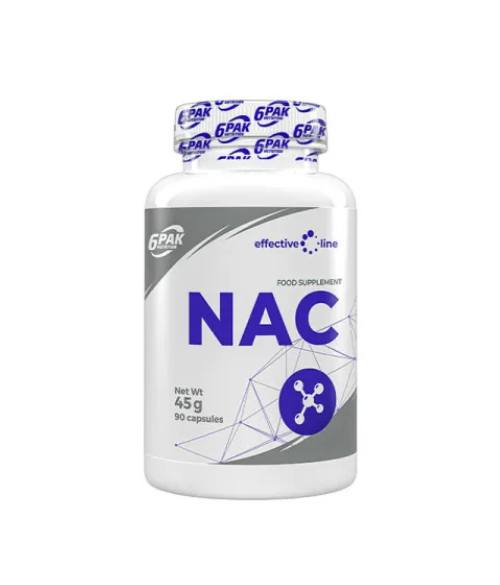 6PAK Nutrition NAC - 90caps
