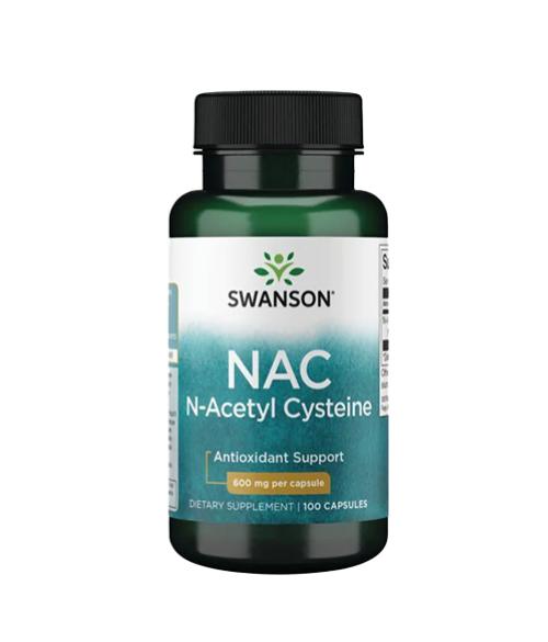 Swanson N-Acetyl Cysteine 600MG 100caps