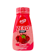 6PAK Syrup Zero Raspberry - 500ml