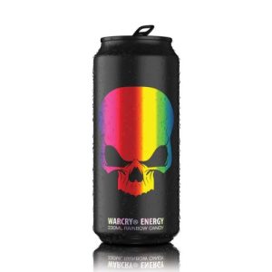 WARCRY Energy Drink 330ml Rainbow Candy