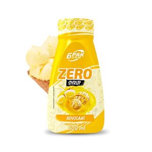 6PAK Nutrition Syrup Zero 500ml Advocat