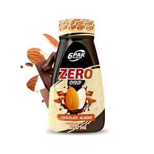 6PAK Nutrition Syrup Zero 500ml Chocolate Almond