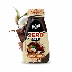 6PAK Nutrition Syrup Zero 500ml Chocolate Coconut