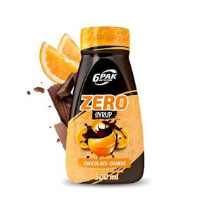 6PAK Nutrition Syrup Zero 500ml Chocolate Orange