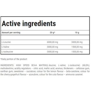 TREC BCAA High Speed 10g