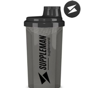 SUPPLEMAN ™ Shaker 700ml Smoked Black