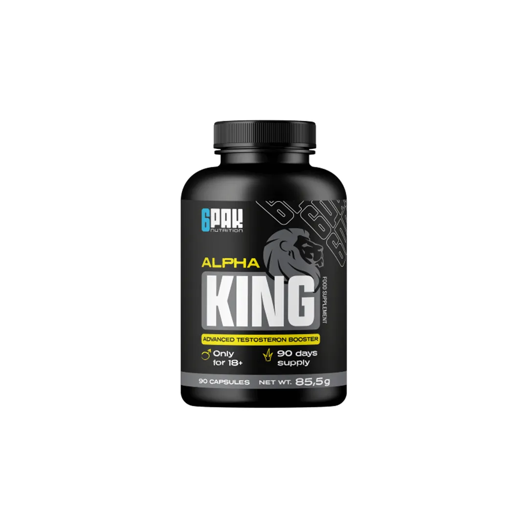 4 6PAK Nutrition Pojačivač testosterona Alpha King - Image 1